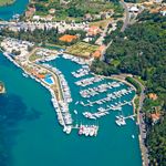 Areal photo of ACI Marina Dubrovnik